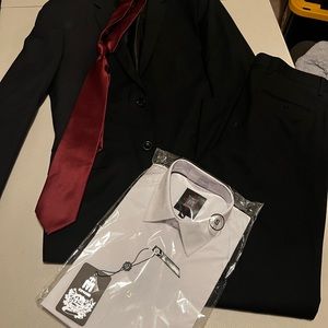 Full Set Black Suit